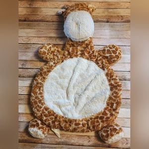 Giraffe Baby Play Mat Cuddle Rug Tummy Time Mat